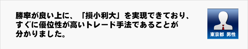 私が行っていた「相場が上昇するのか下落するのか」を当てようとするトレード方法とは、次元が異なるものでした。