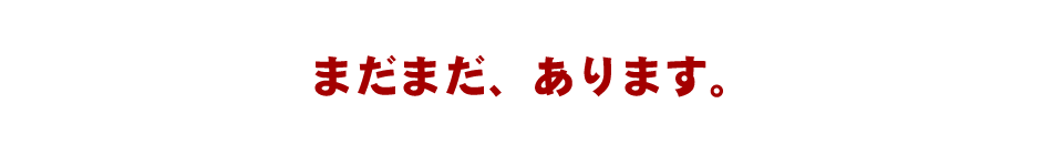 まだまだ、あります。