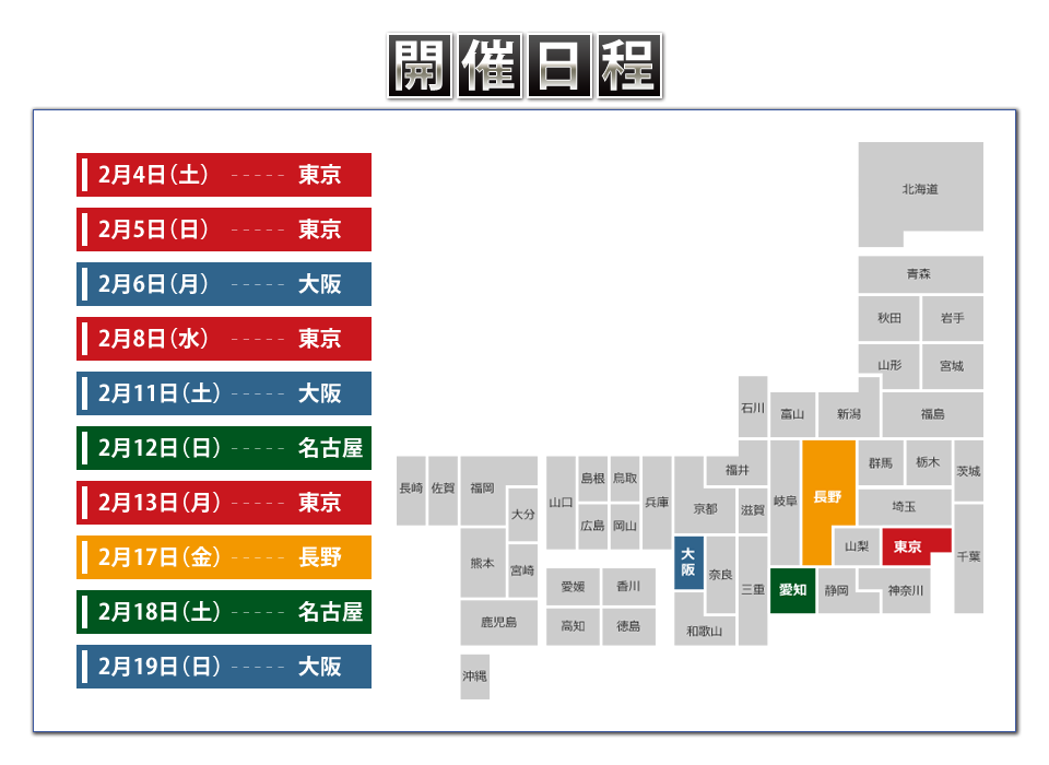 開催日程